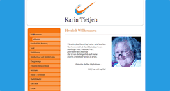 Desktop Screenshot of karin-tietjen.de